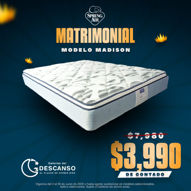 Restonic Madison Matrimonial