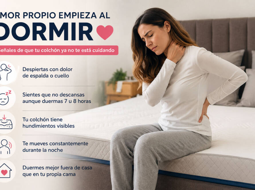 señales de que necesitas cambiar de colchón